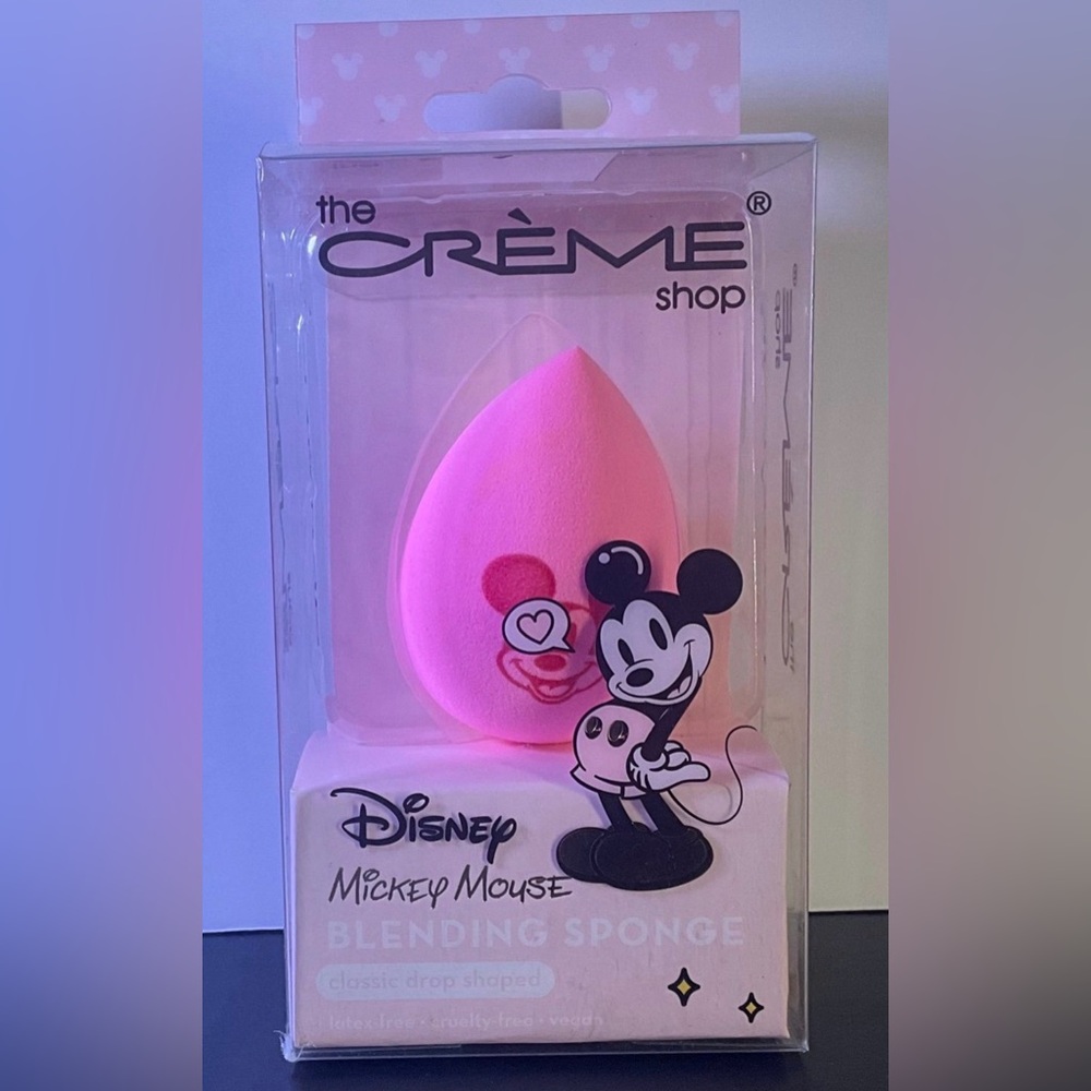 The crème shop Disney Mickey Mouse Makeup Blending Sponge Limited Edition NIB